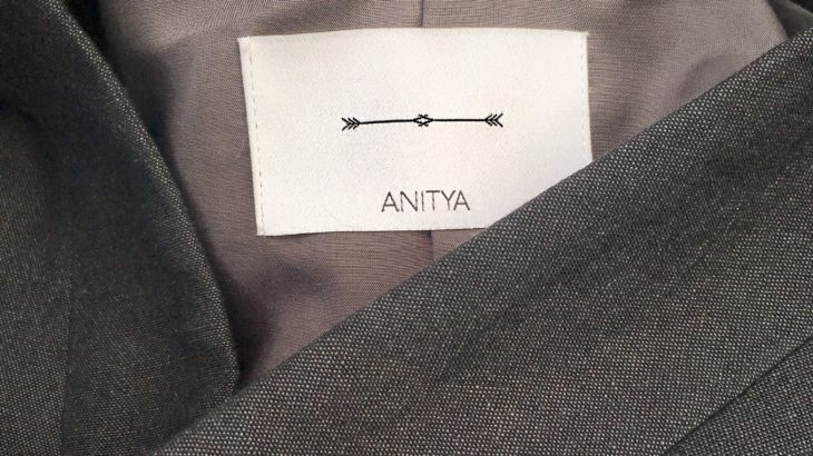 【ブランド紹介】いまじわじわキテるユニセックスブランド/ANITYA （アニティア）デザインは哲学だ